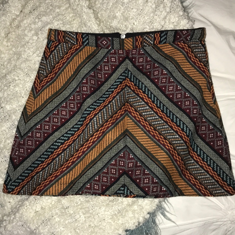 Forever 21 Printed Skirt
